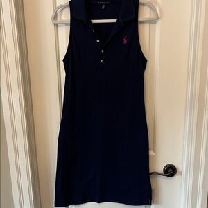 Ralph Lauren Dark Blue Sleeveless Dress